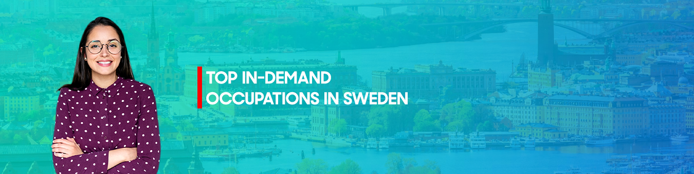 Most in demand occupations in Sweden