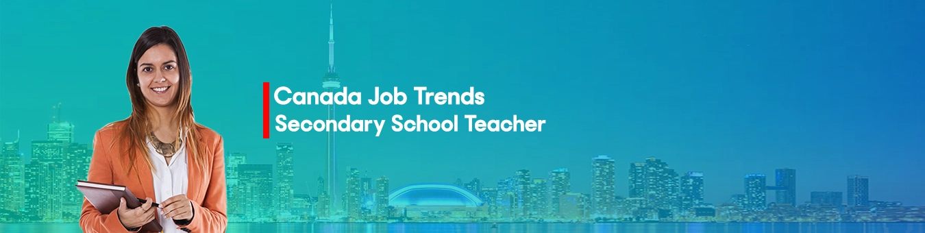 Tendances de l'emploi au Canada Enseignant au secondaire