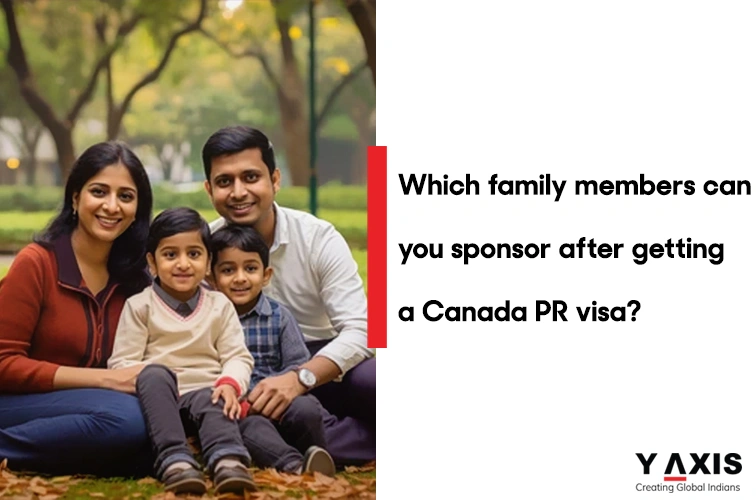 Who can sponsor their family members to Canada?