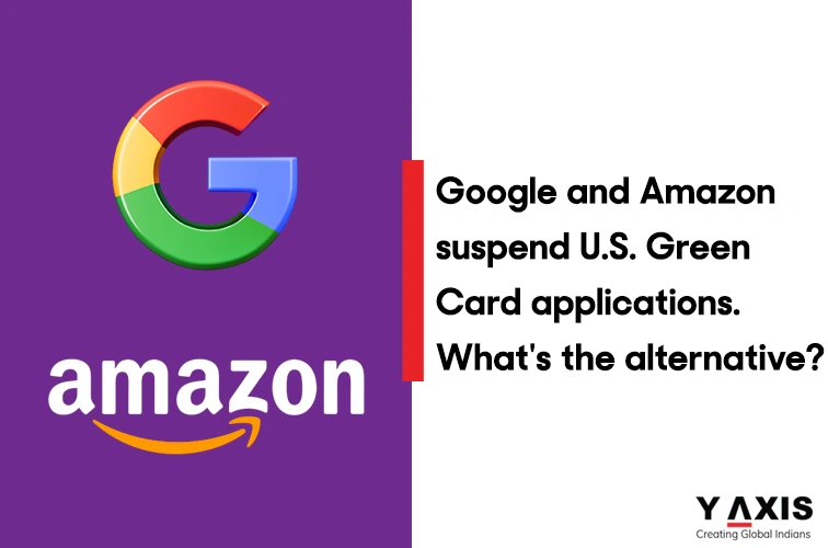 Google and Amazon have paused U.S. Green Card applications!